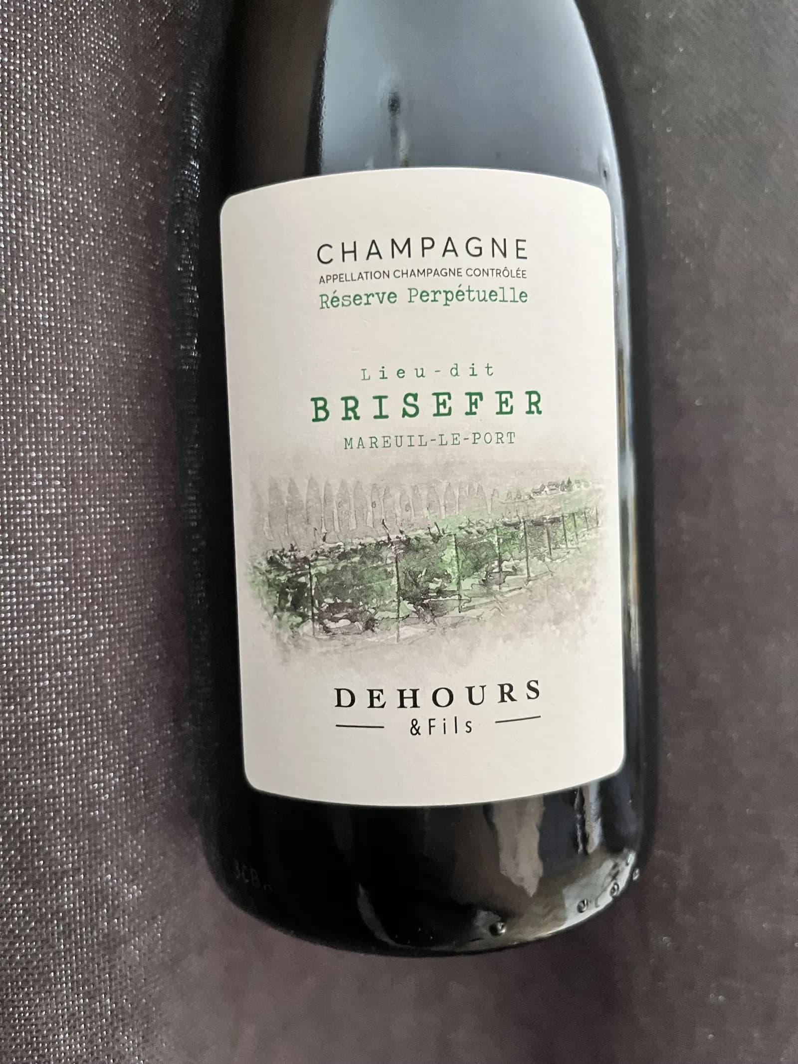 Dehours & Fils Lieu-Dit Brisefer Réserve Perpétuelle 2013-2020 NV