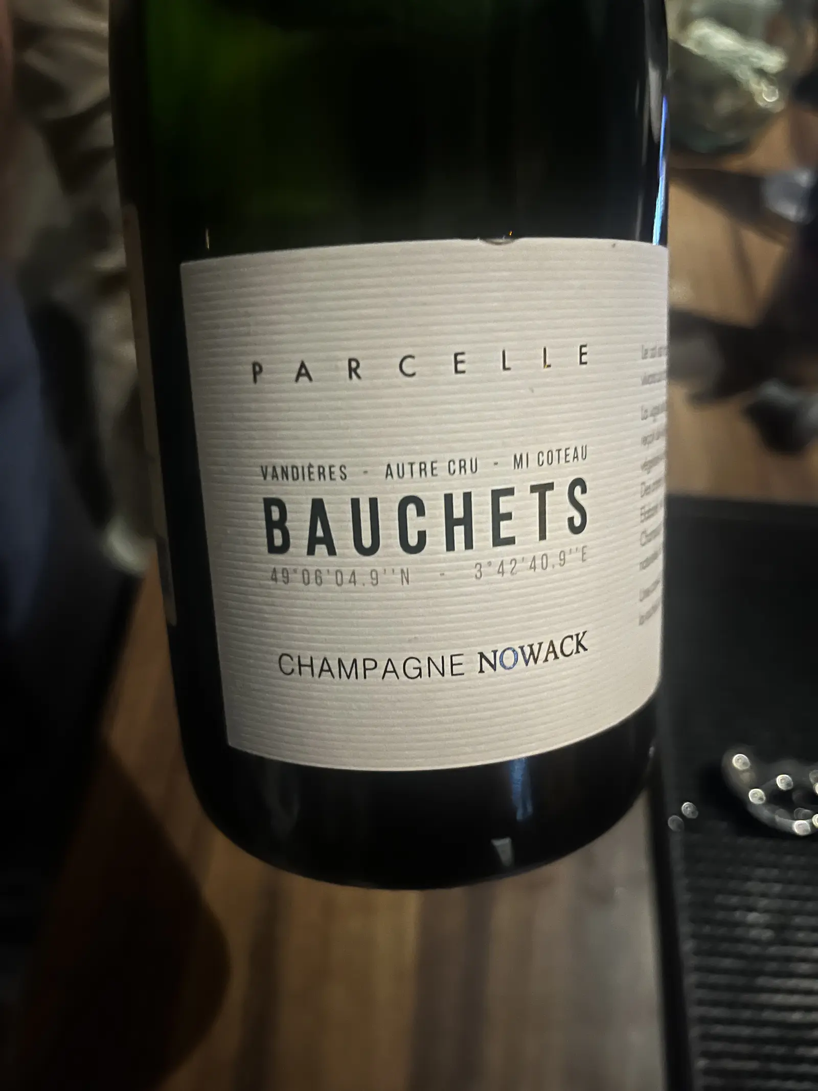 Domaine Nowack Parcelle Bauchets 2020
