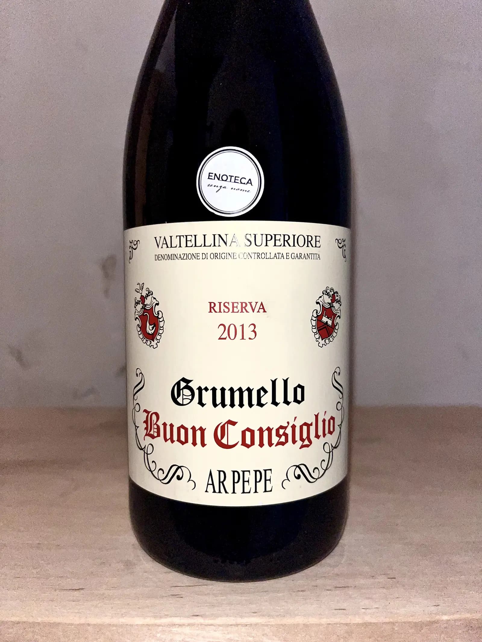 Arpepe Grumello Riserva Buon Consiglio 2013