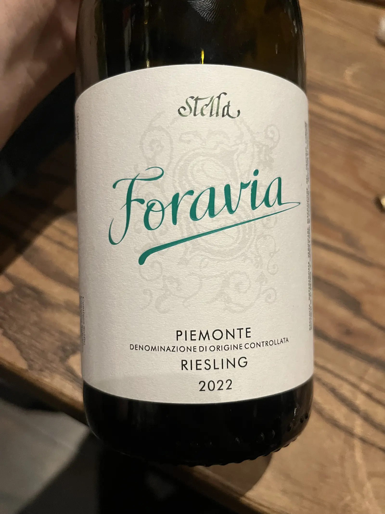 Stella Giuseppe Foravia Riesling 2022
