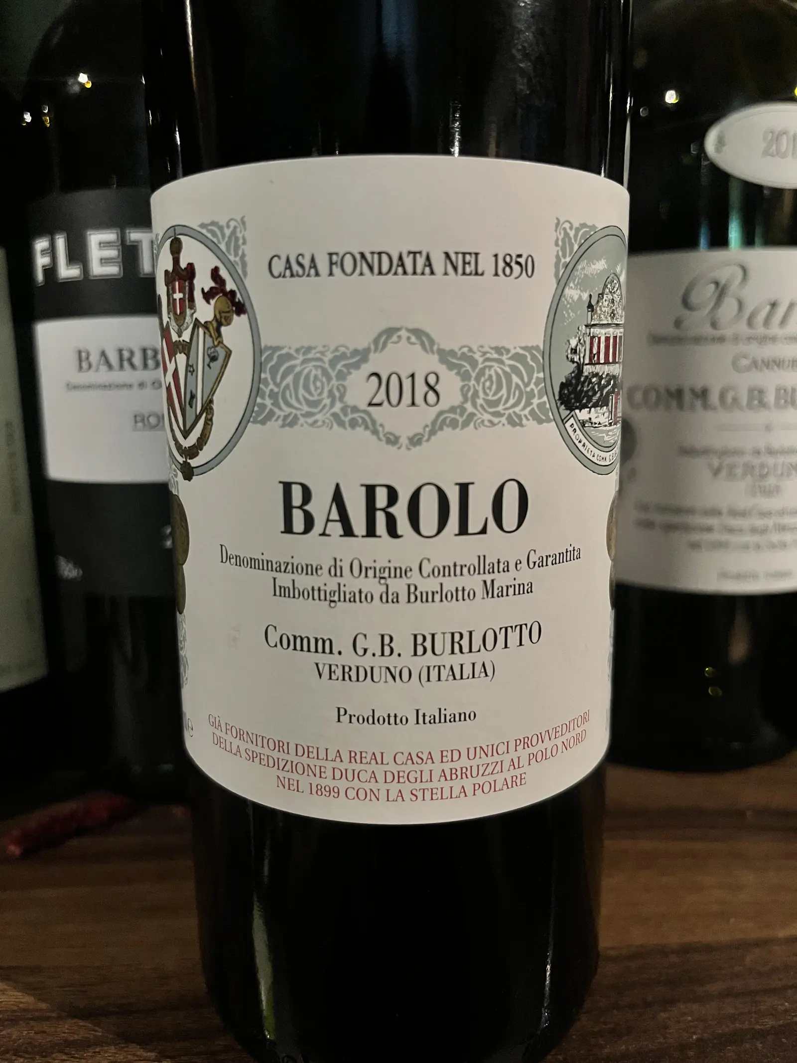 Comm. G.B. Burlotto Barolo 2018