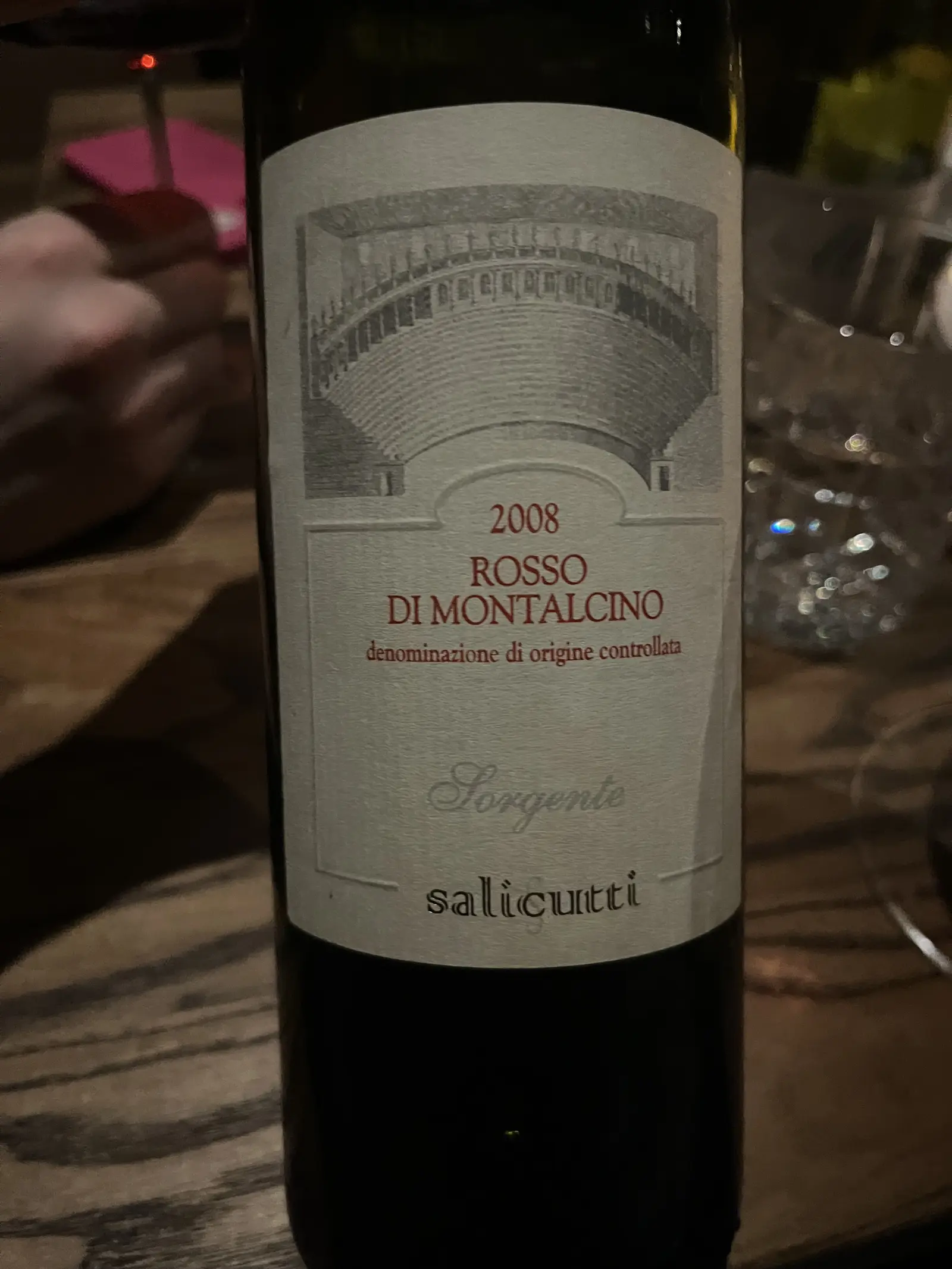 Podere Salicutti Rosso di Montalcino Sorgente 2008
