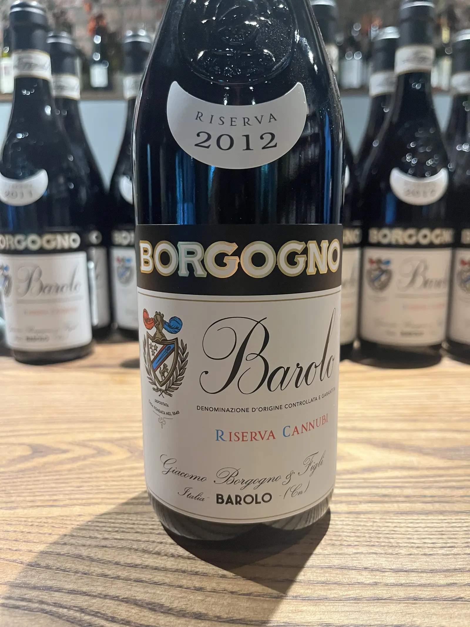 Giacomo Borgogno Barolo Cannubi Riserva 2012