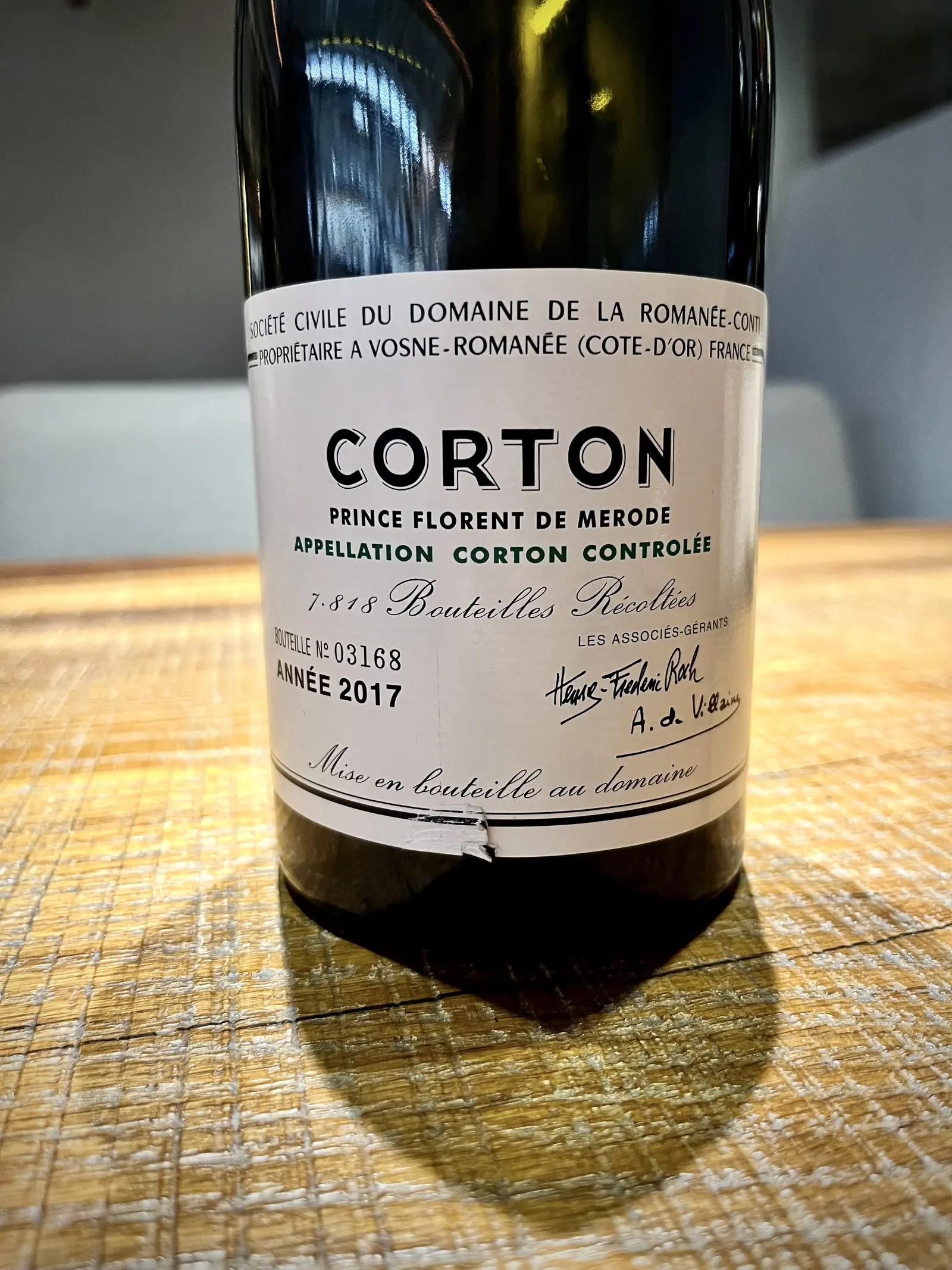 Domaine de la Romanée-Conti Corton Grand Cru 2017