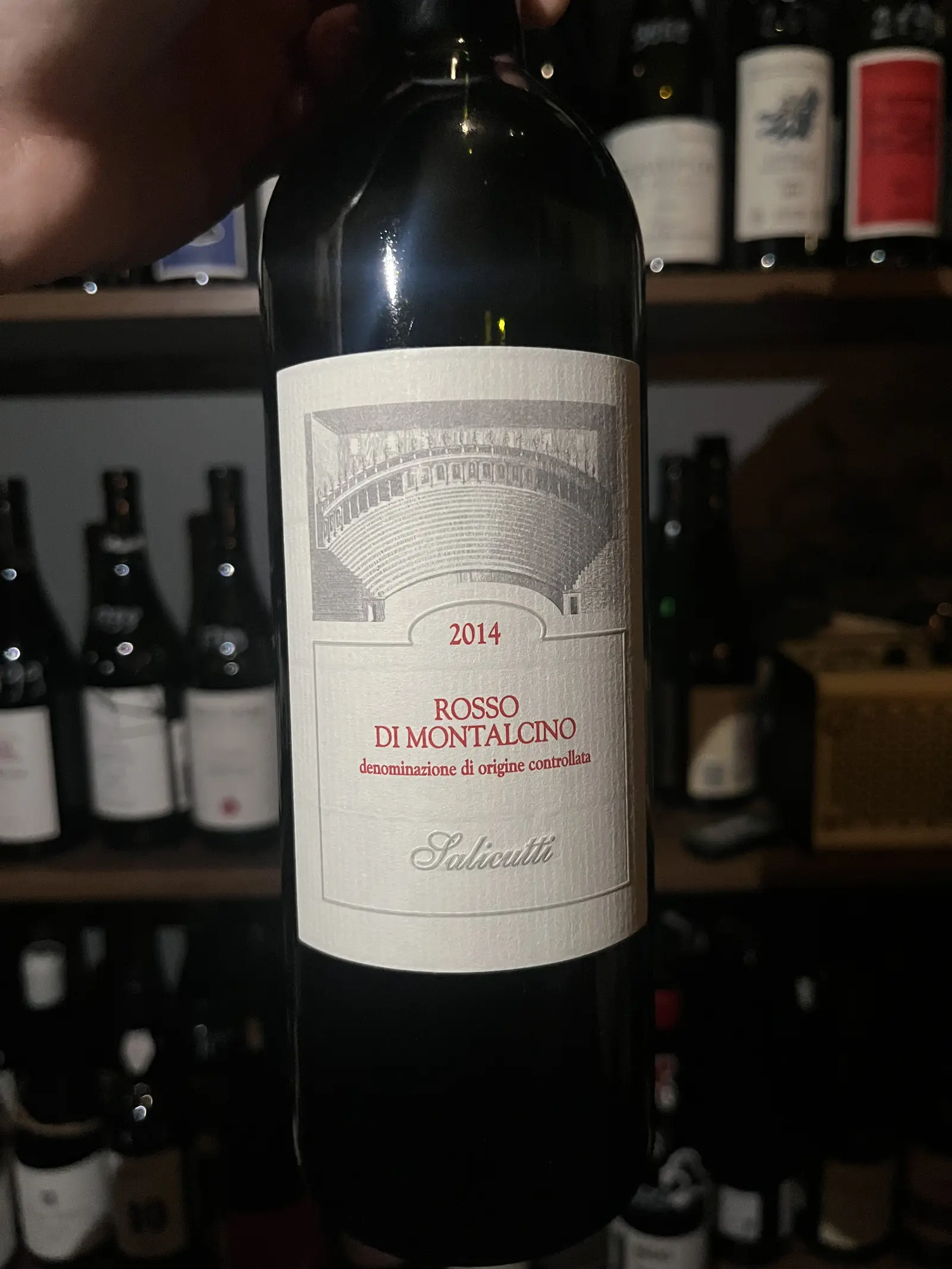 Podere Salicutti Rosso di Montalcino 2014