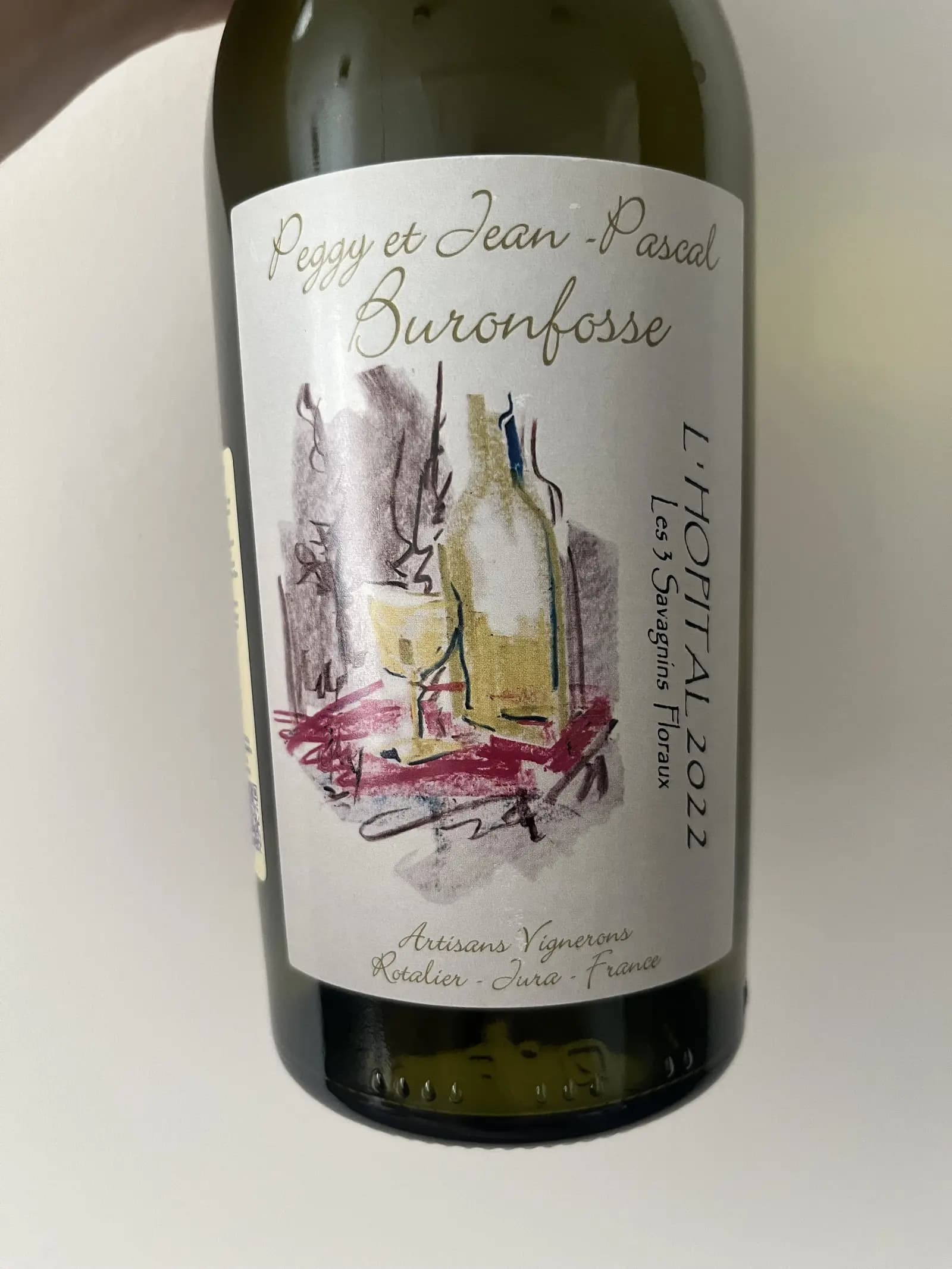 Buronfosse L'Hopital Les 3 Savagnins Floraux 2022