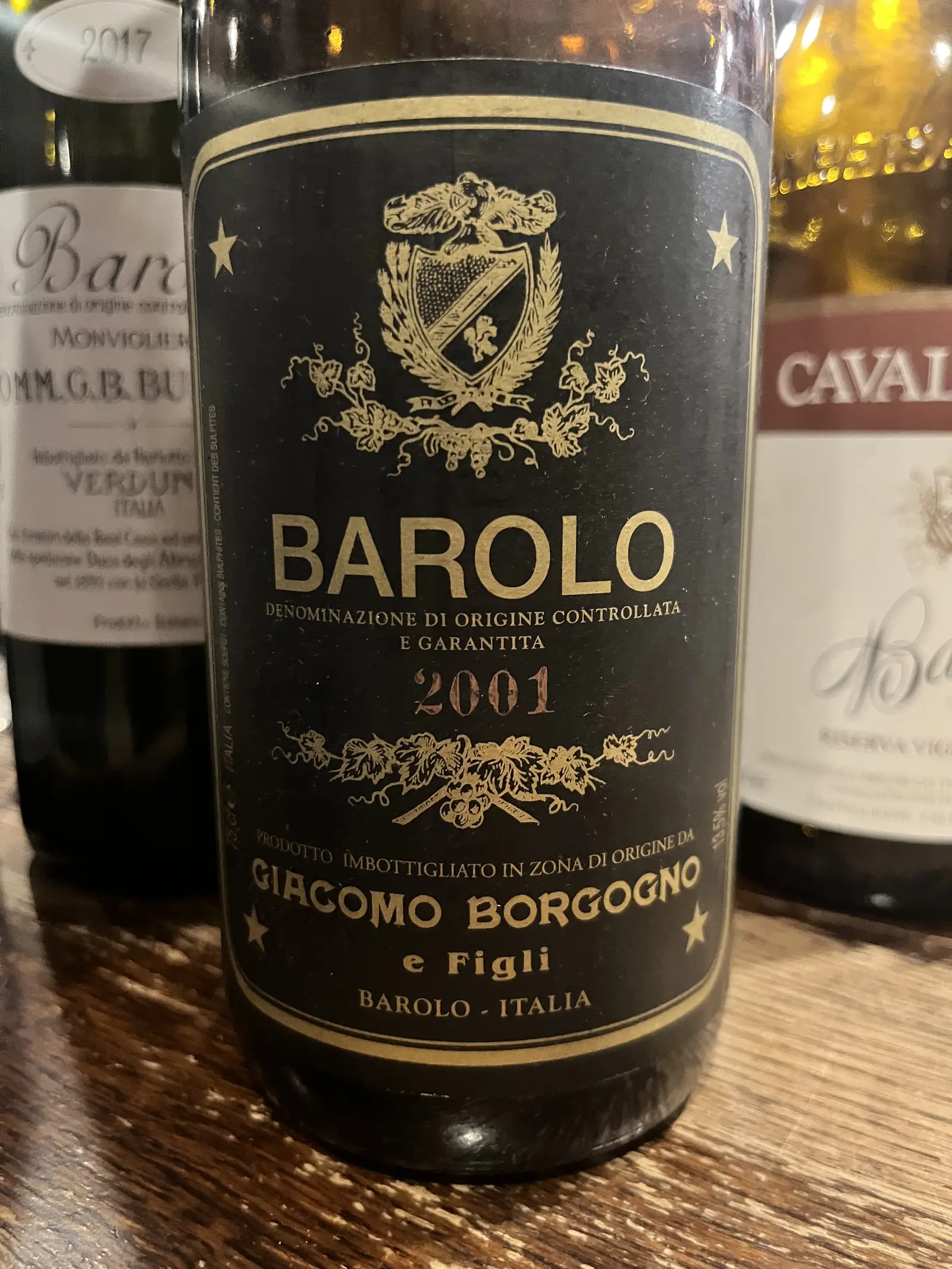 Giacomo Borgogno Barolo Liste 2001