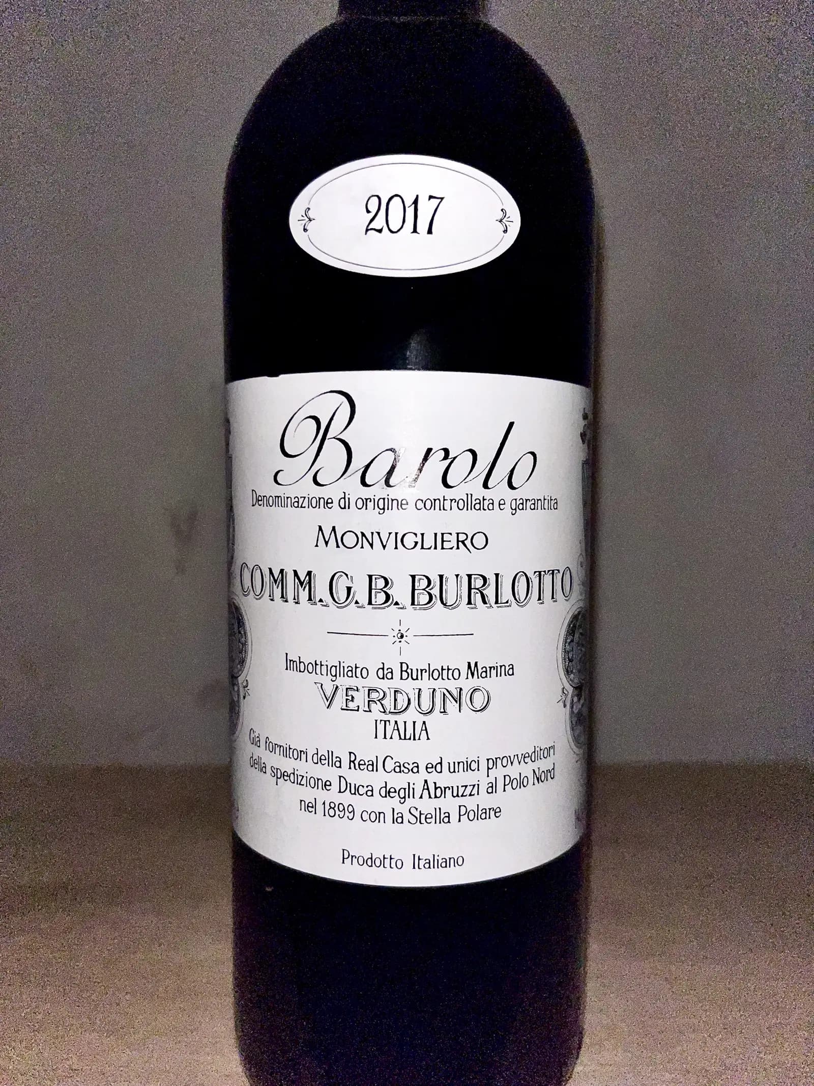 Comm. G.B. Burlotto Barolo Monvigliero 2017