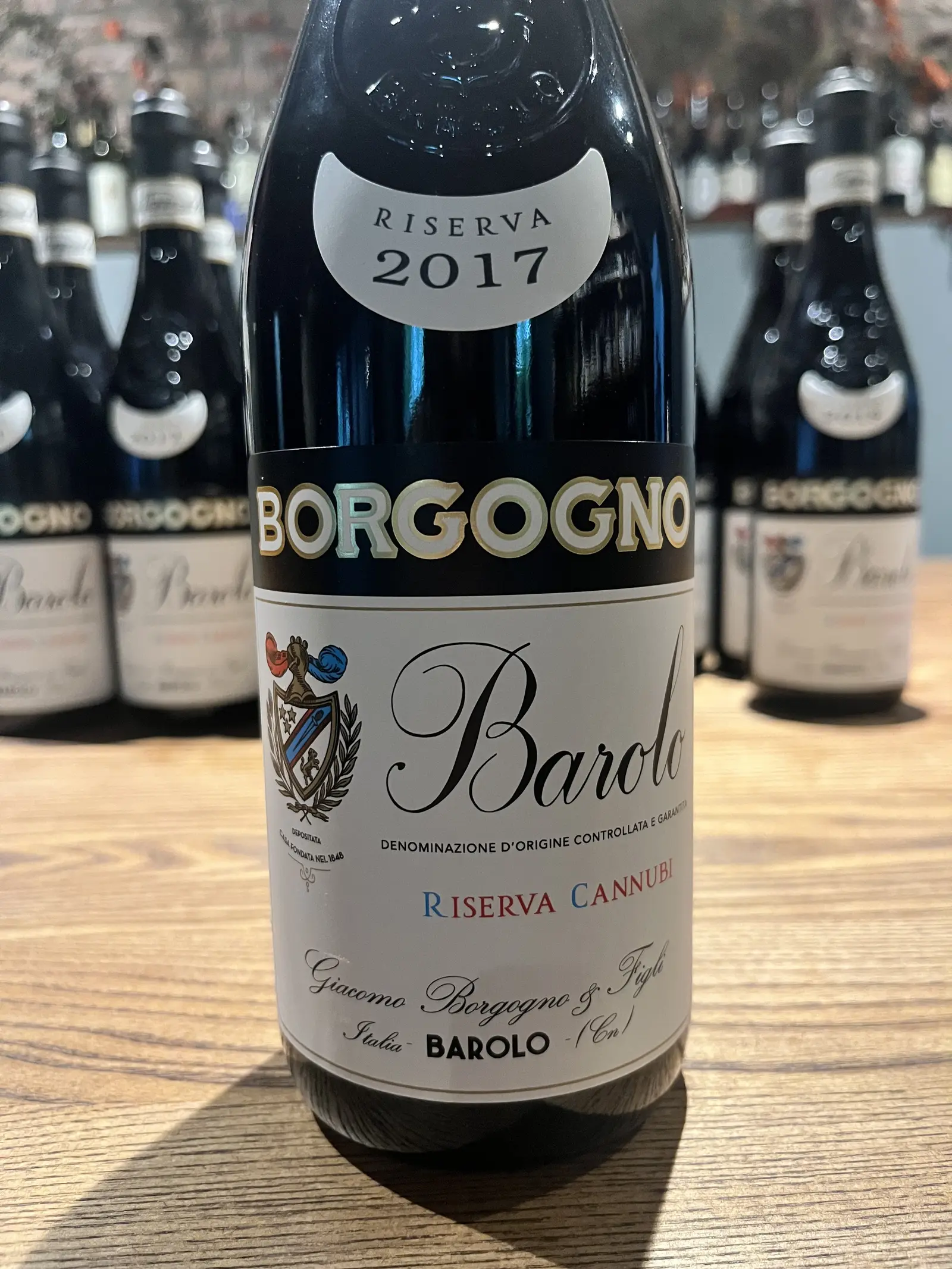 Giacomo Borgogno Barolo Cannubi Riserva 2017