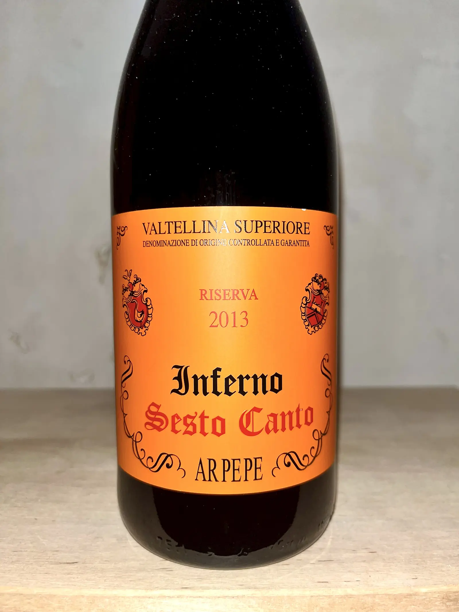 Arpepe Inferno Riserva Sesto Canto 2013