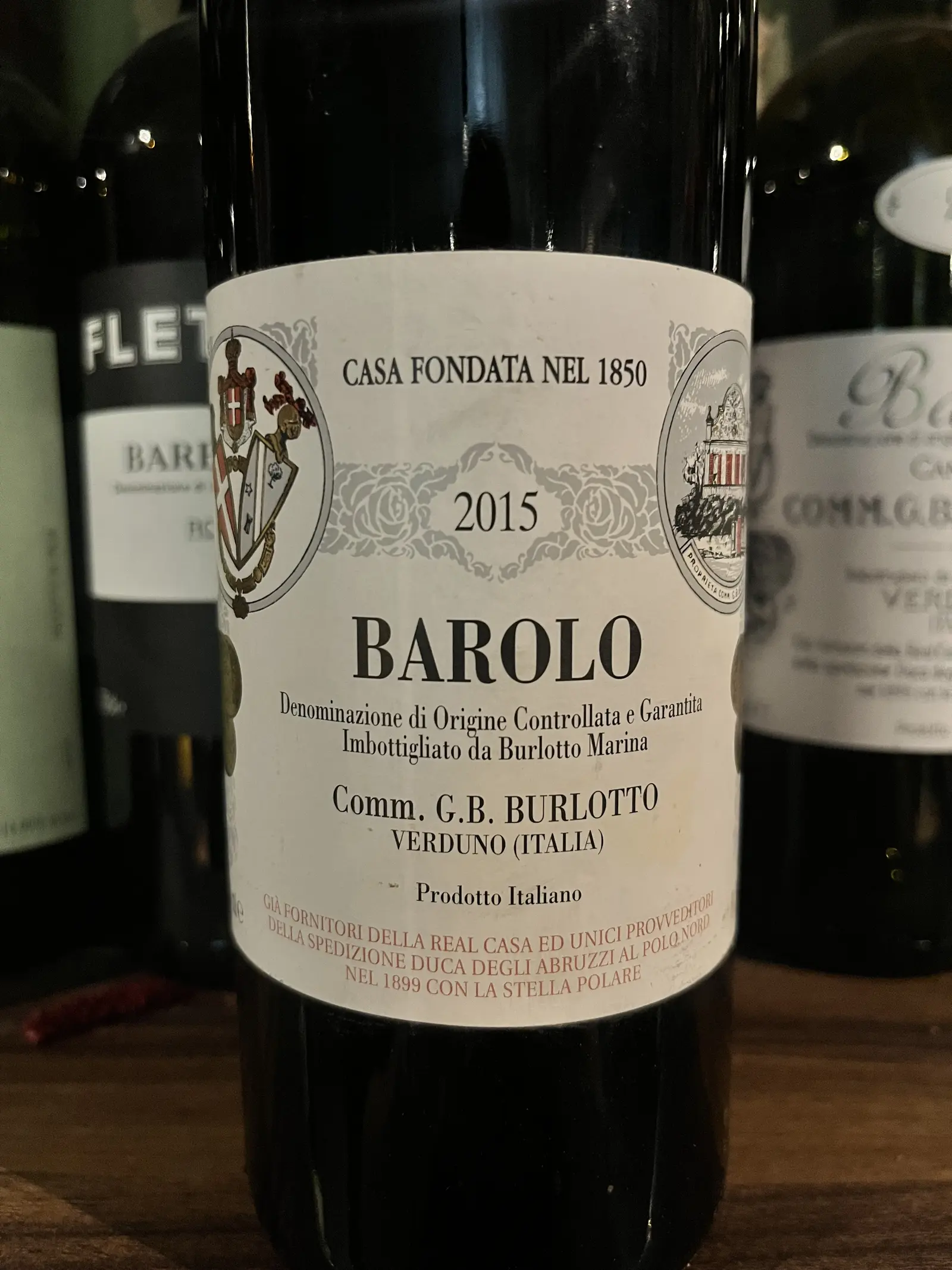 Comm. G.B. Burlotto Barolo 2015
