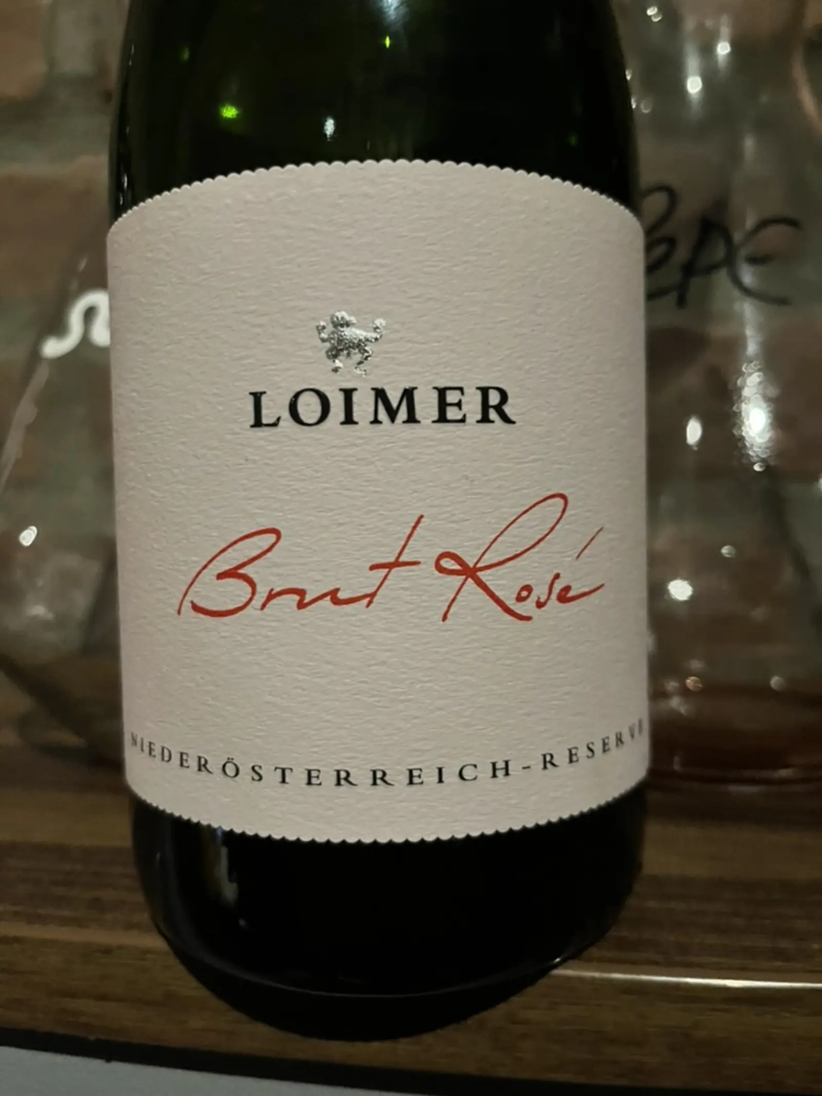 Loimer Brut Rosé Reserve (d2020) NV