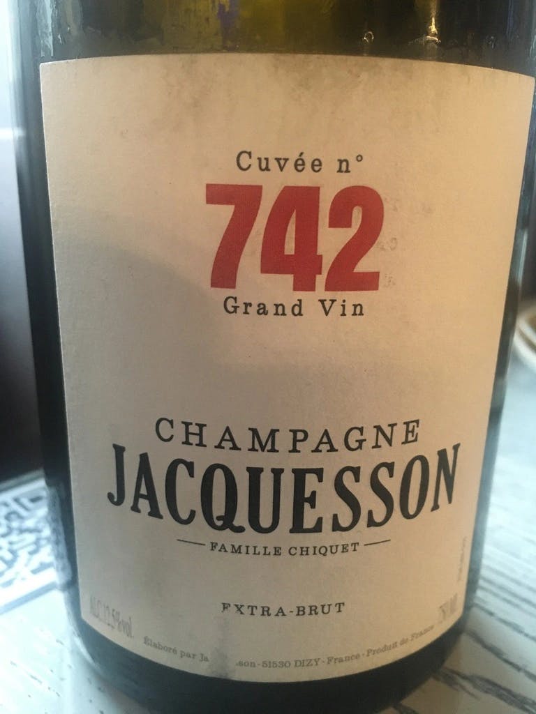 Jacquesson Cuvée 742 Extra Brut (2014) NV