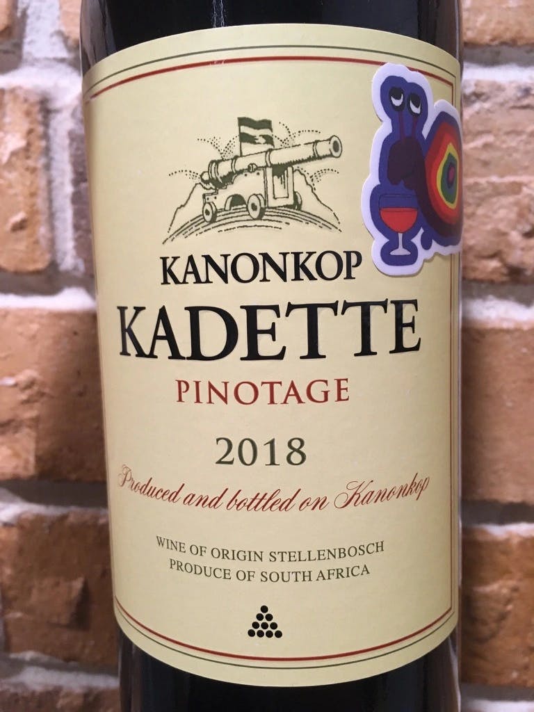 Kanonkop Pinotage Kadette 2018
