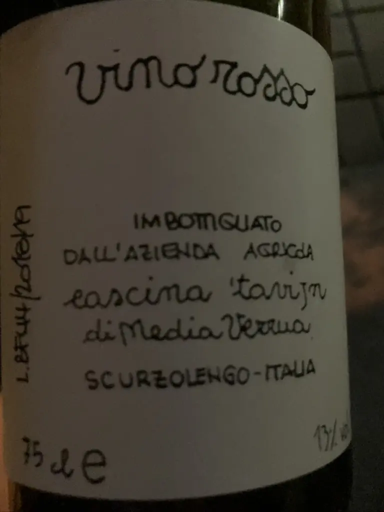 Cascina Tavijn Vino Rosso 2018