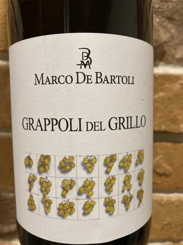 Marco De Bartoli Grappoli del Grillo 2018