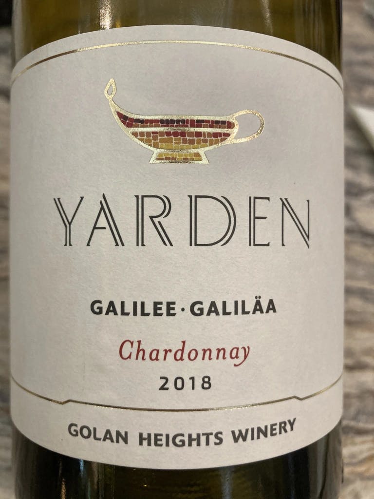 Golan Heights Winery Chardonnay Yarden 2018