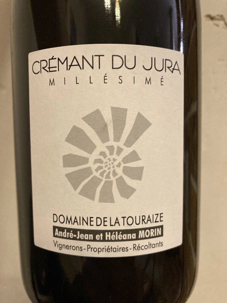 Domaine de la Touraize Crémant du Jura Millésimé 2018