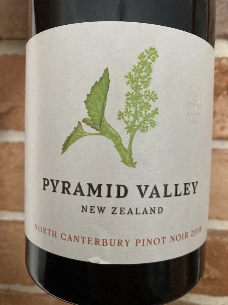 Pyramid Valley North Canterbury Pinot Noir 2018