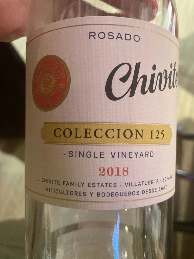 Chivite Coleccion 125 Rosado 2018