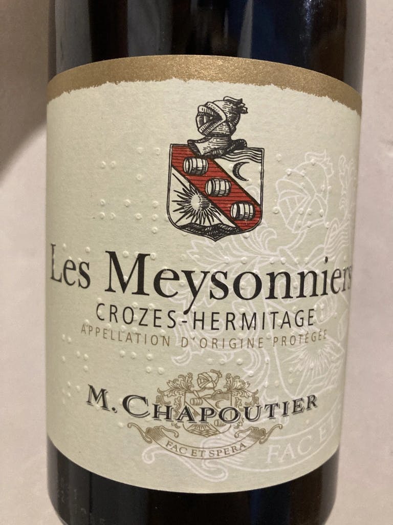 Chapoutier Crozes-Hermitage Les Meysonniers Rouge 2019
