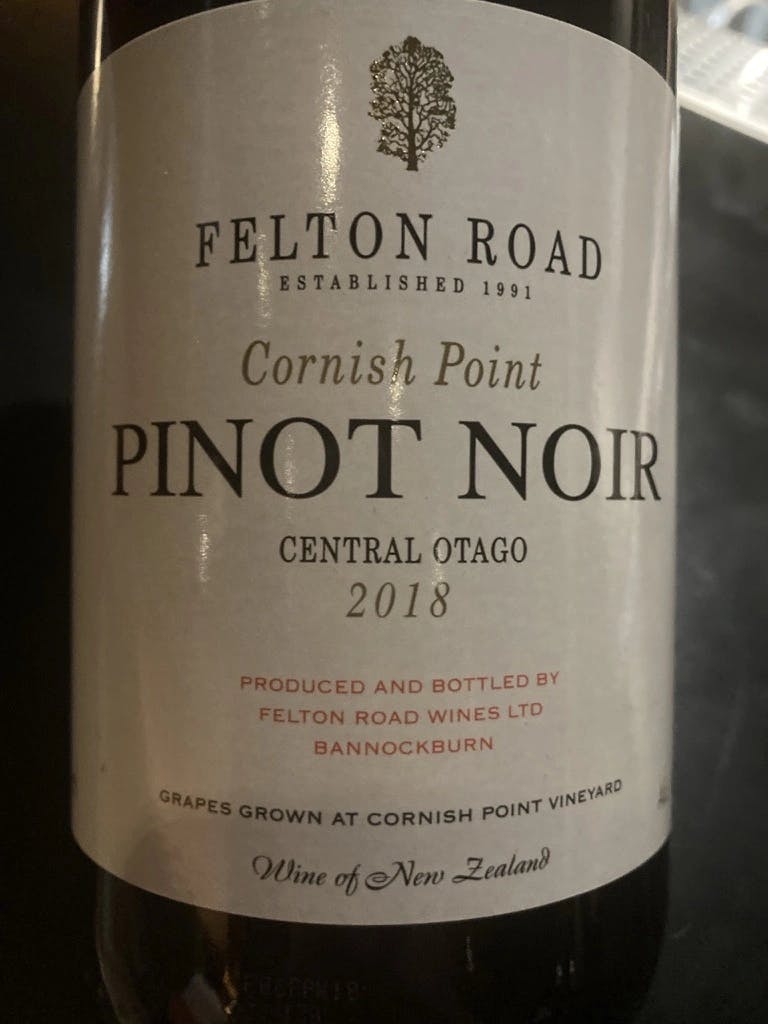 Felton Road Cornish Point 2018