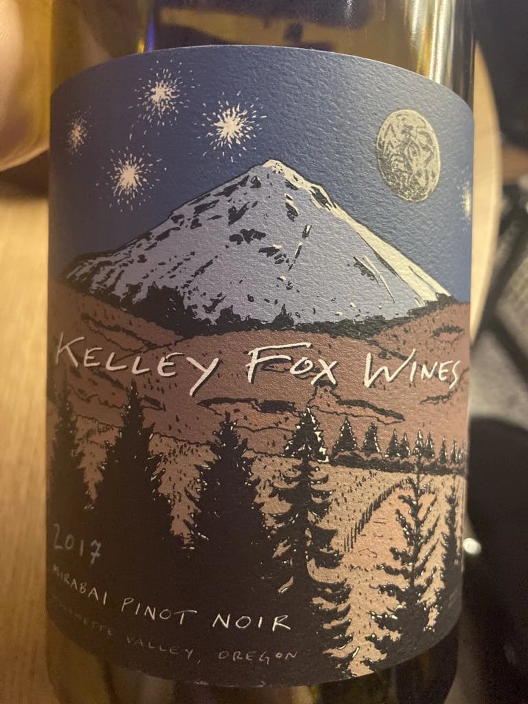 Kelley Fox Wines Mirabai Pinot Noir 2017