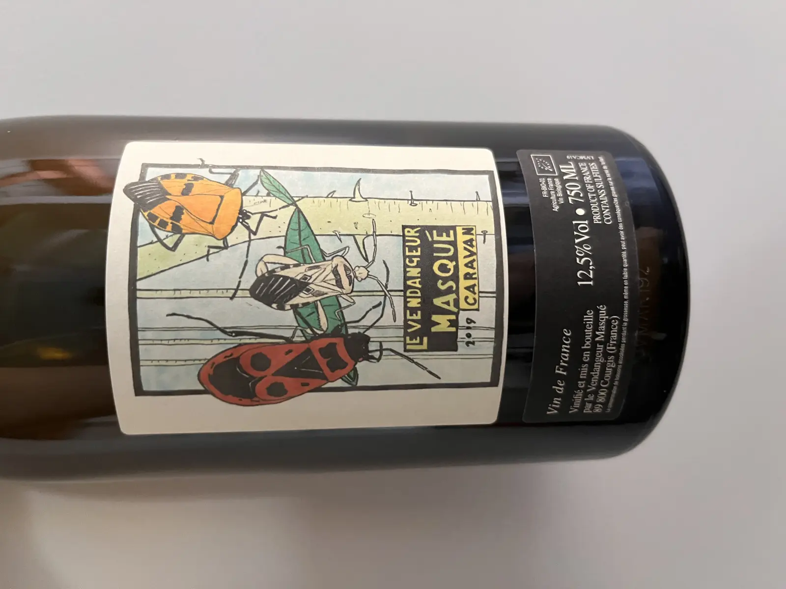 Alice et Olivier De Moor Le Vendangeur Masqué Caravan 2019