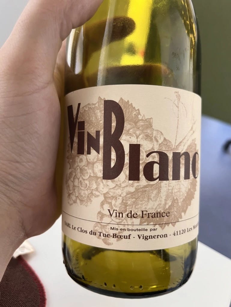 Clos du Tue-Boeuf Vin Blanc 2019