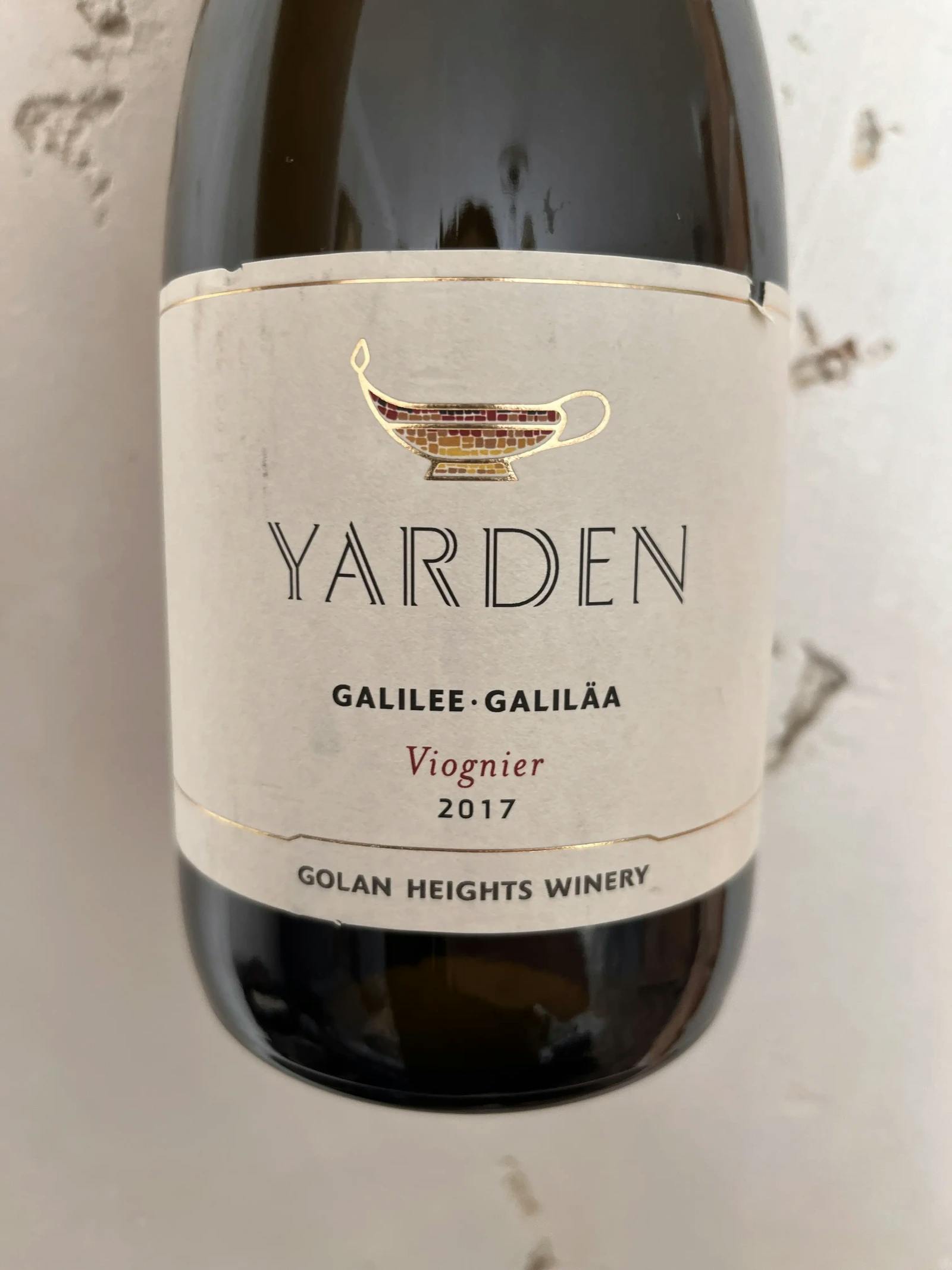 Golan Heights Winery Viognier Yarden 2017