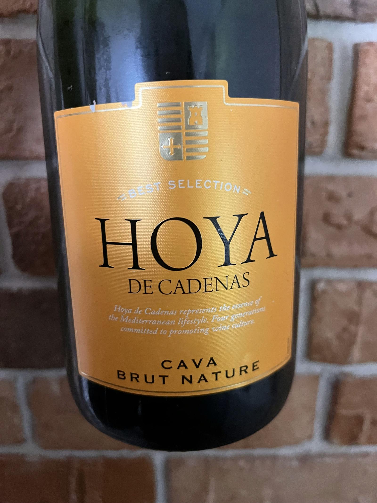 Hoya de Cadenas Cava Brut Nature NV