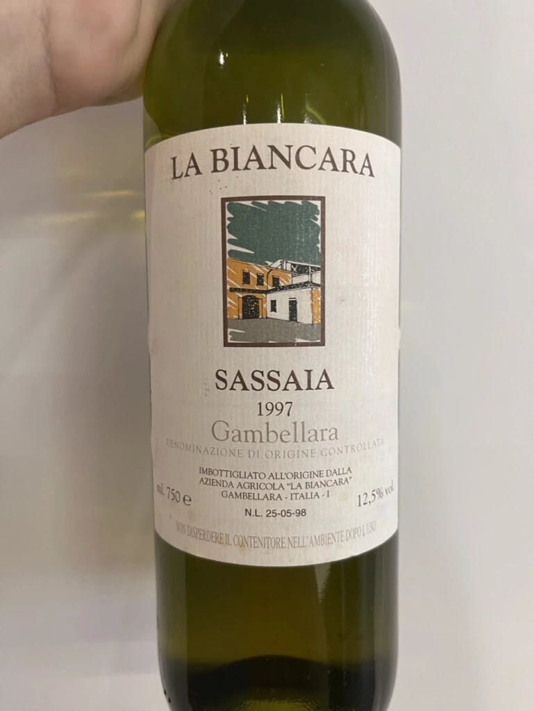 La Biancara Sassaia 1997