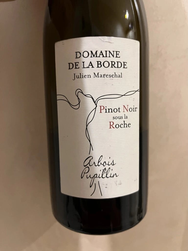 Domaine de La Borde Pinot Noir Sous la Roche 2018