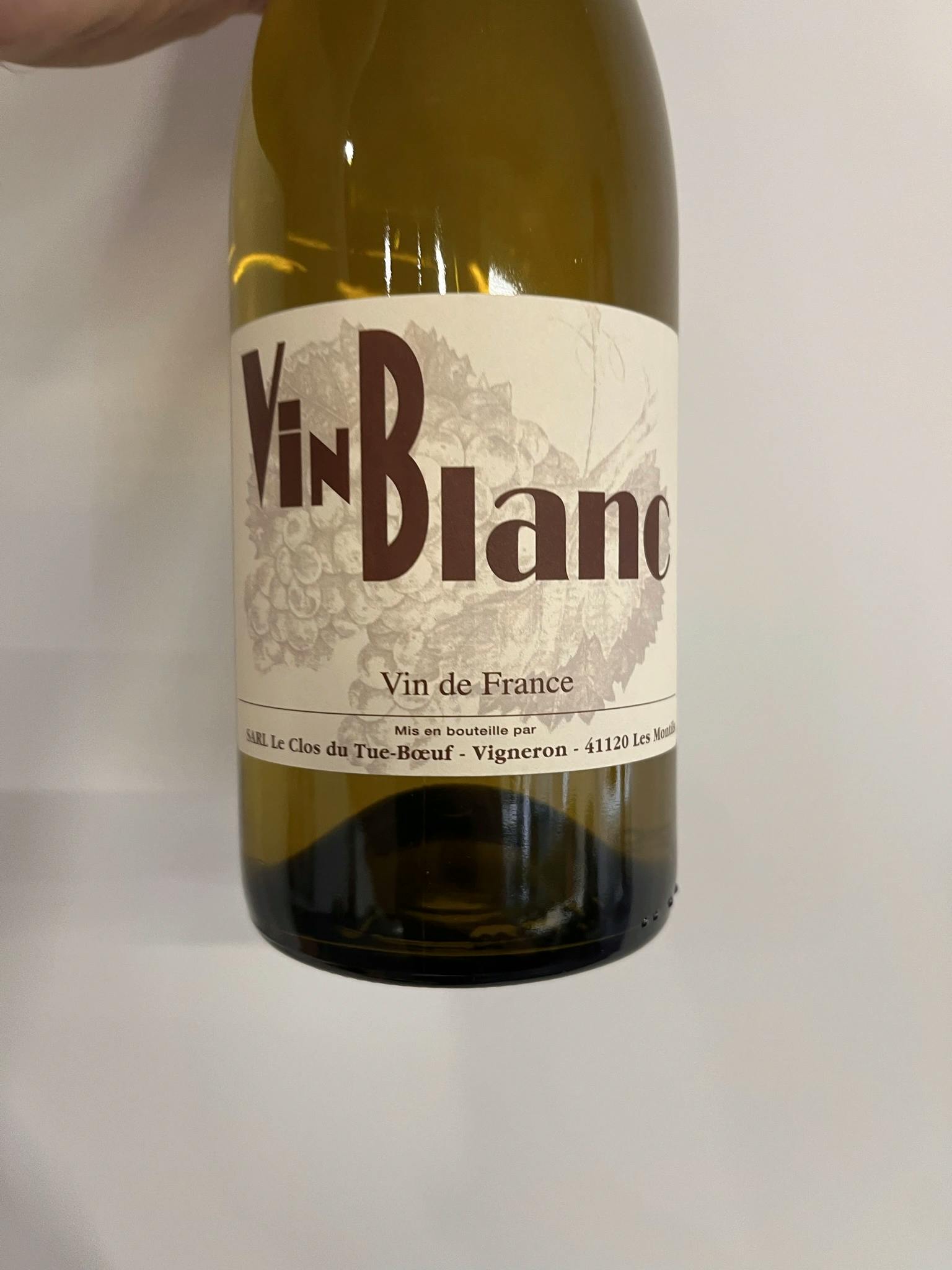Clos du Tue-Boeuf Vin Blanc 2021