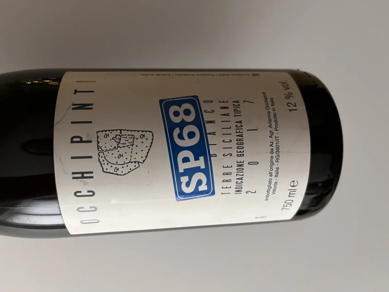 Arianna Occhipinti SP68 Bianco 2017