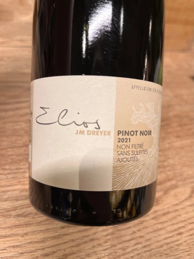 JM Dreyer Elios Pinot Noir 2021