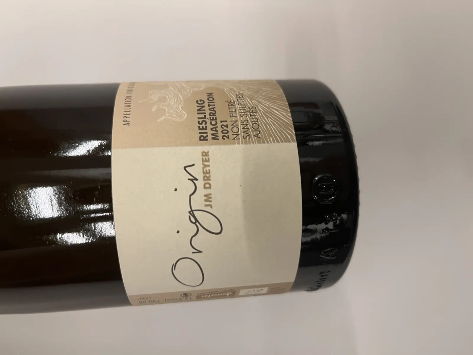 JM Dreyer Origin Riesling Macération 2021