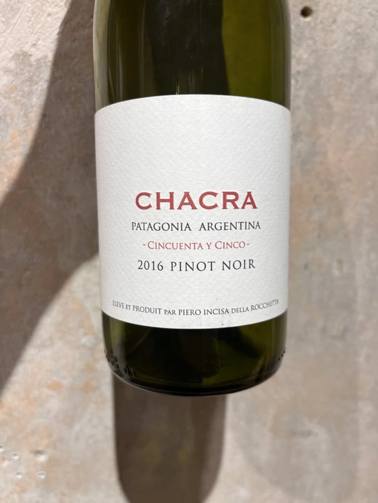 Bodega Chacra Cincuenta Y Cinco Pinot Noir 2016