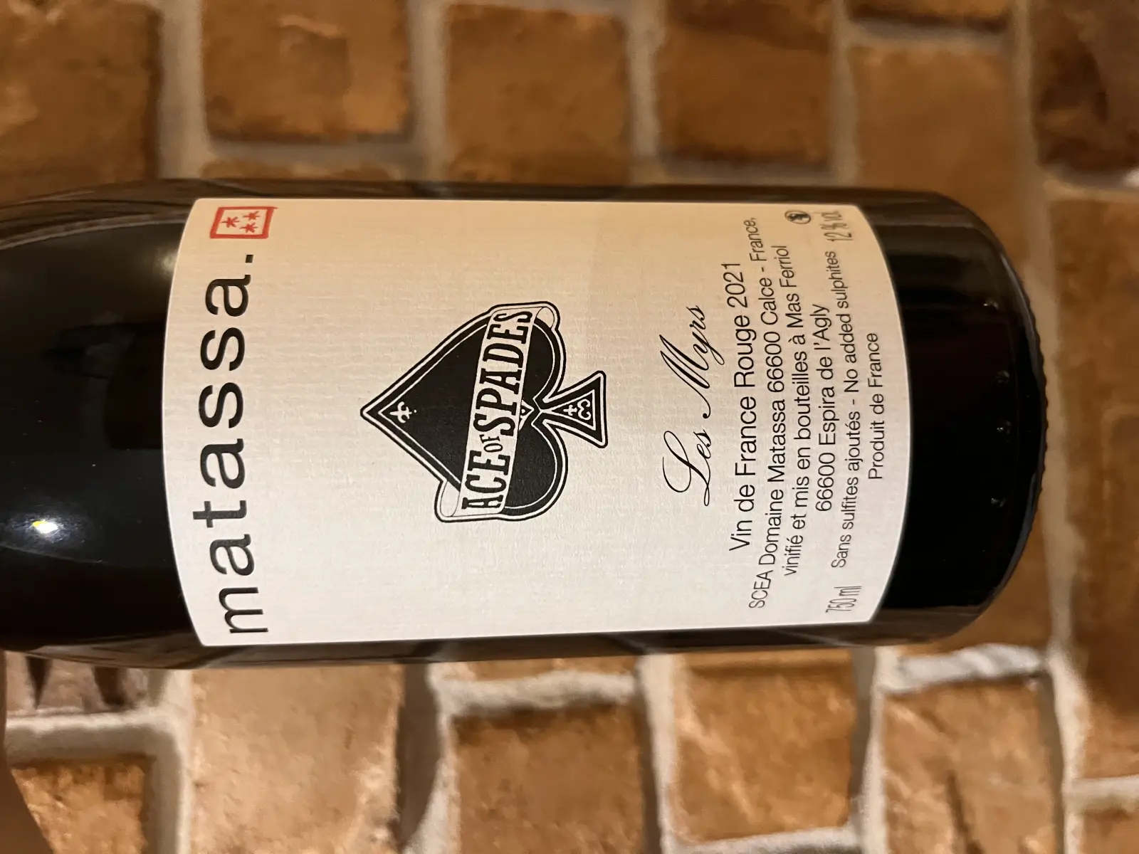 Matassa Ace of Spades Les Myrs 2021