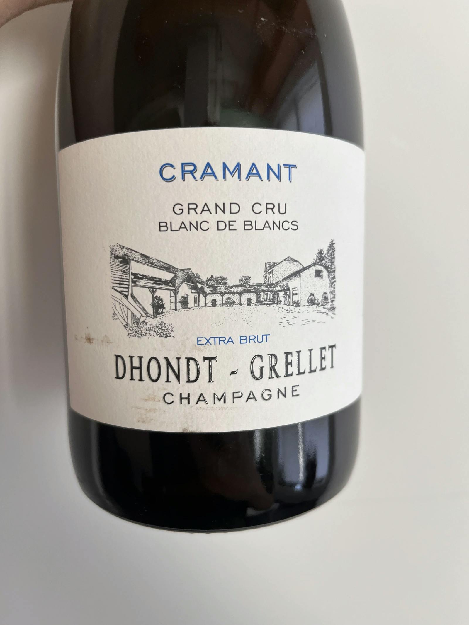 Dhondt-Grellet Extra-Brut Blanc de Blancs Grand Cru Cramant (d2021) NV