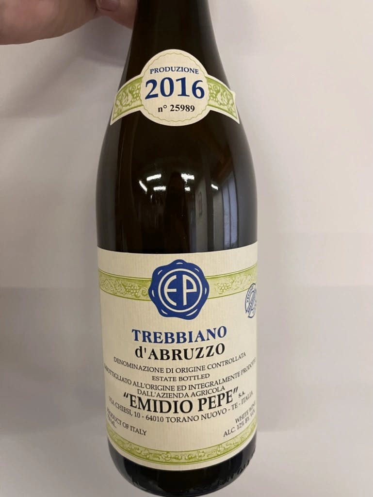 Emidio Pepe Trebbiano d'Abruzzo 2016