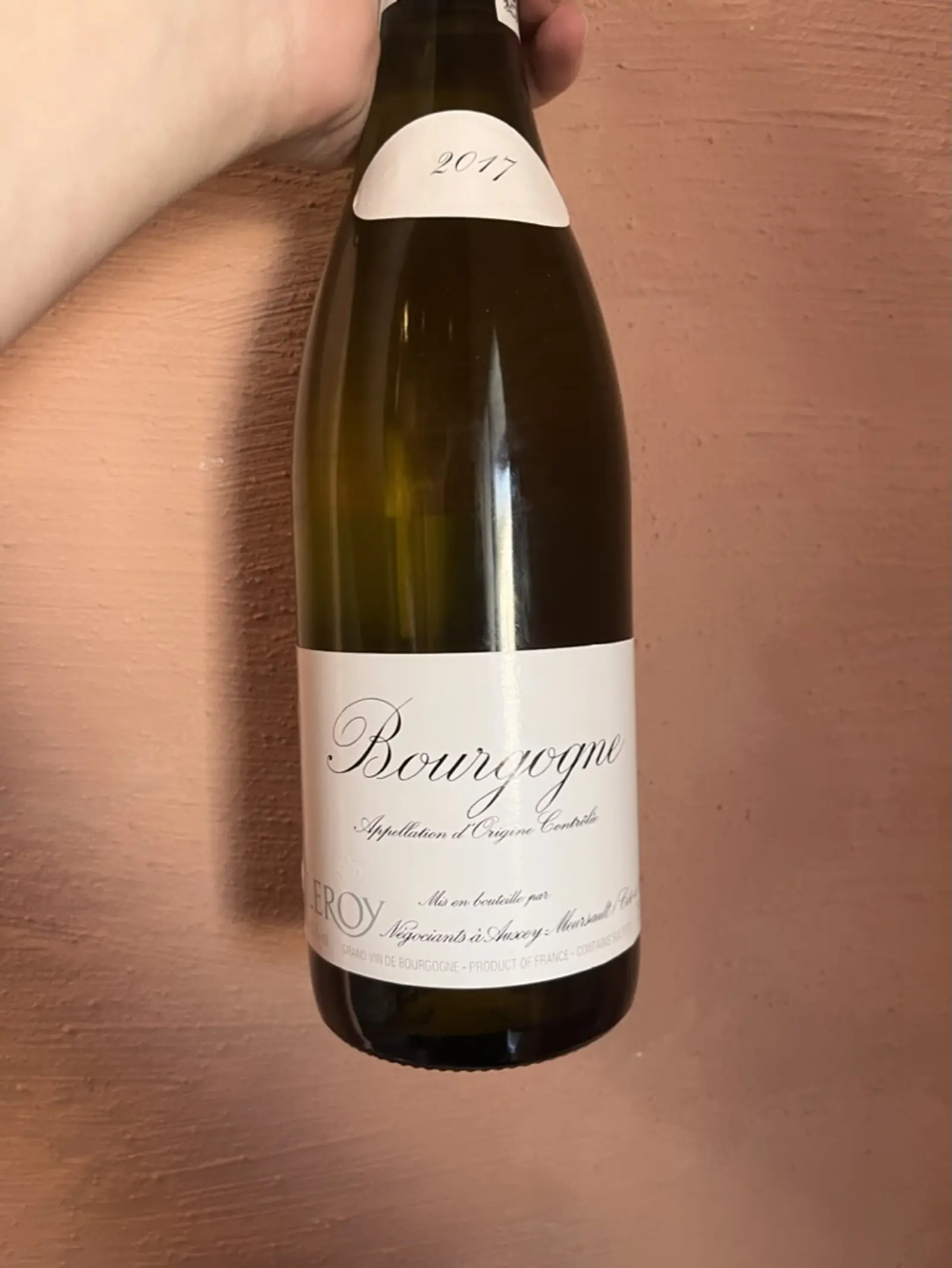 Leroy Bourgogne Blanc 2017