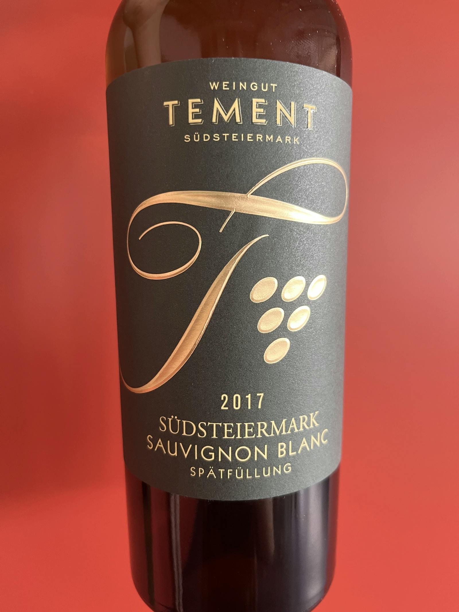 Weingut Tement Sauvignon Blanc Südsteiermark Spätfüllung 2017