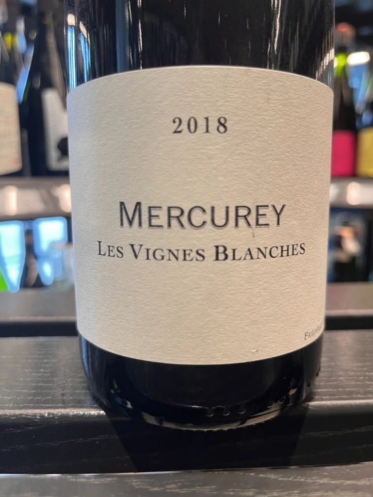 Frédéric Cossard Mercurey Les Vignes Blanches 2018