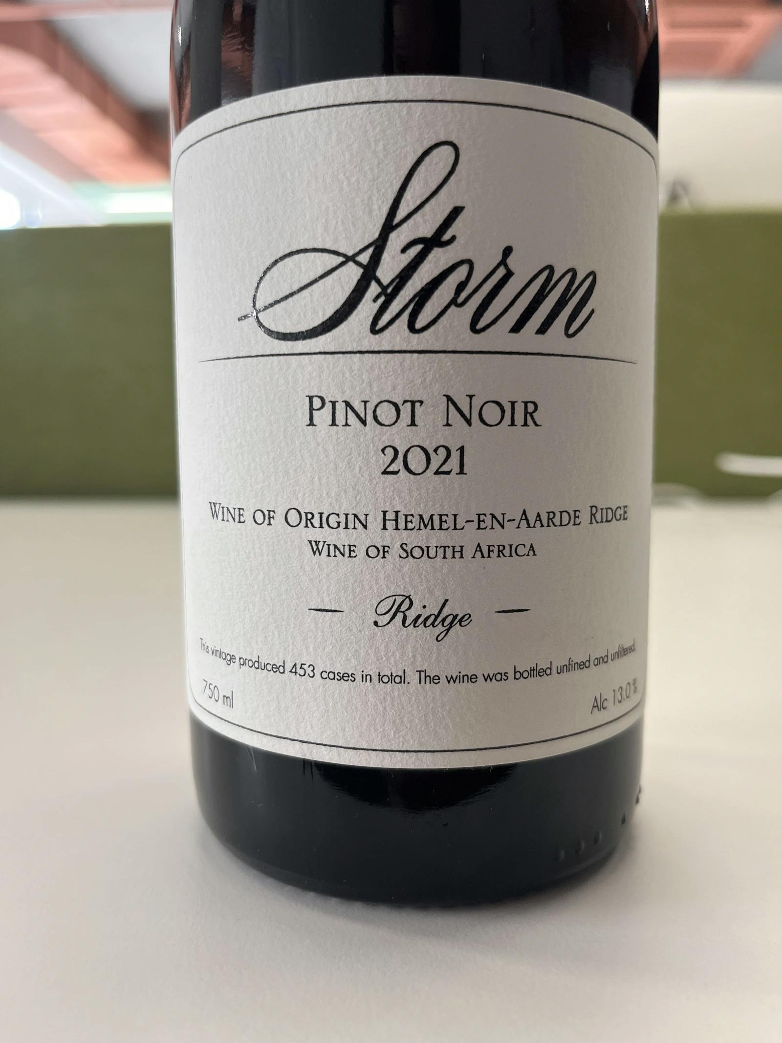 Storm Ridge Pinot Noir 2021