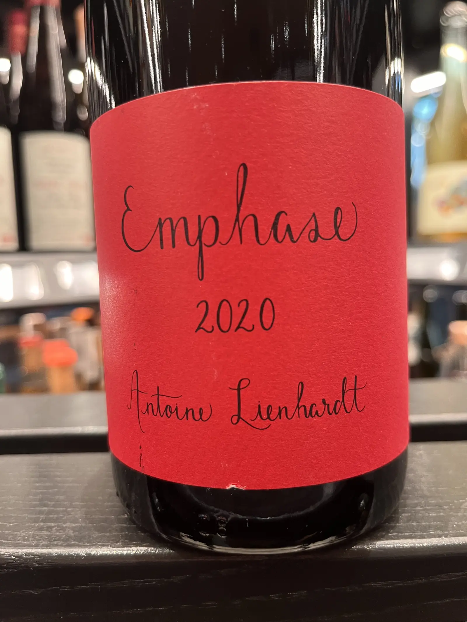 Antoine Lienhardt Emphase 2020