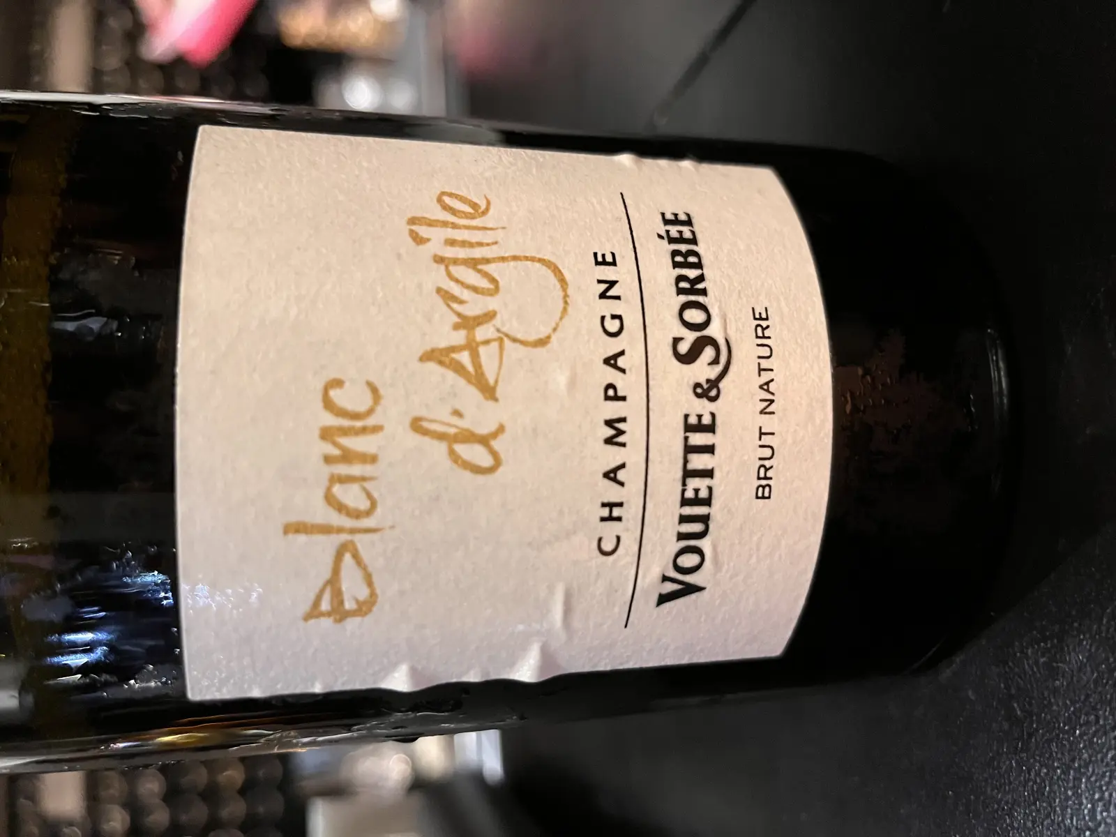 Vouette et Sorbée Blanc d'Argile NV