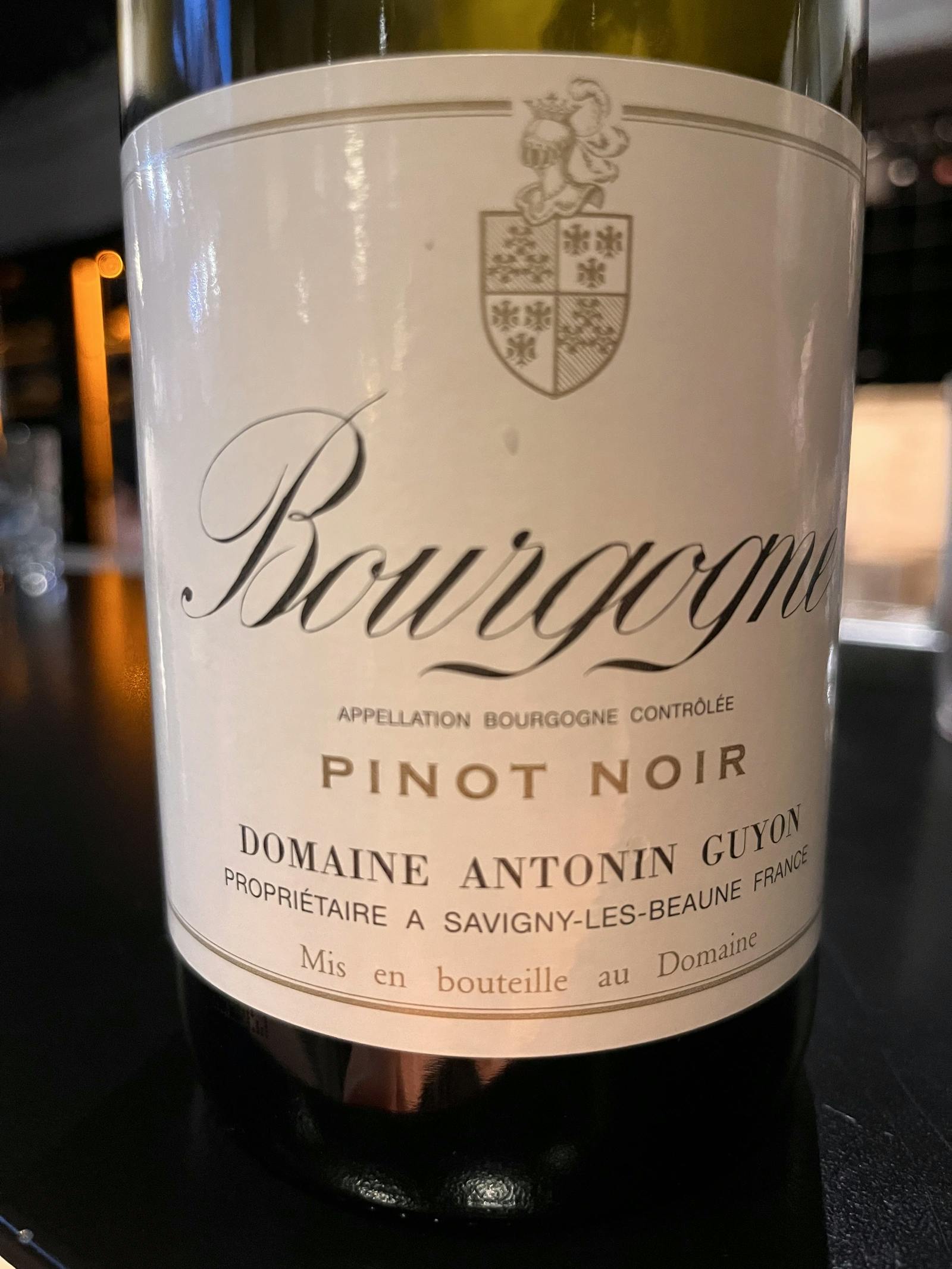 Domaine Antonin Guyon Bourgogne 2020