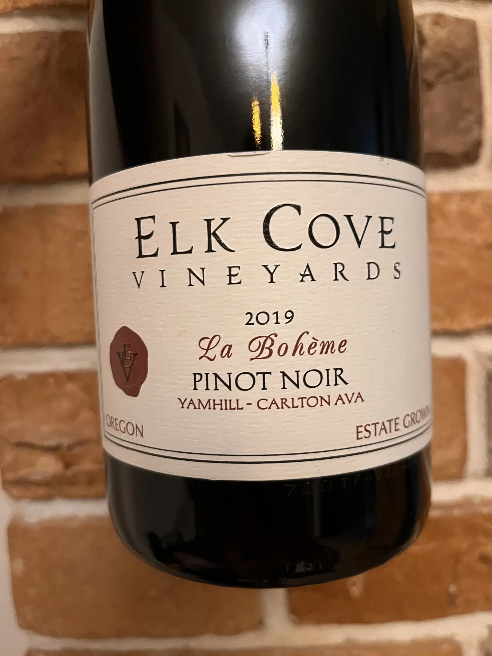 Elk Cove La Bohème Pinot Noir 2019
