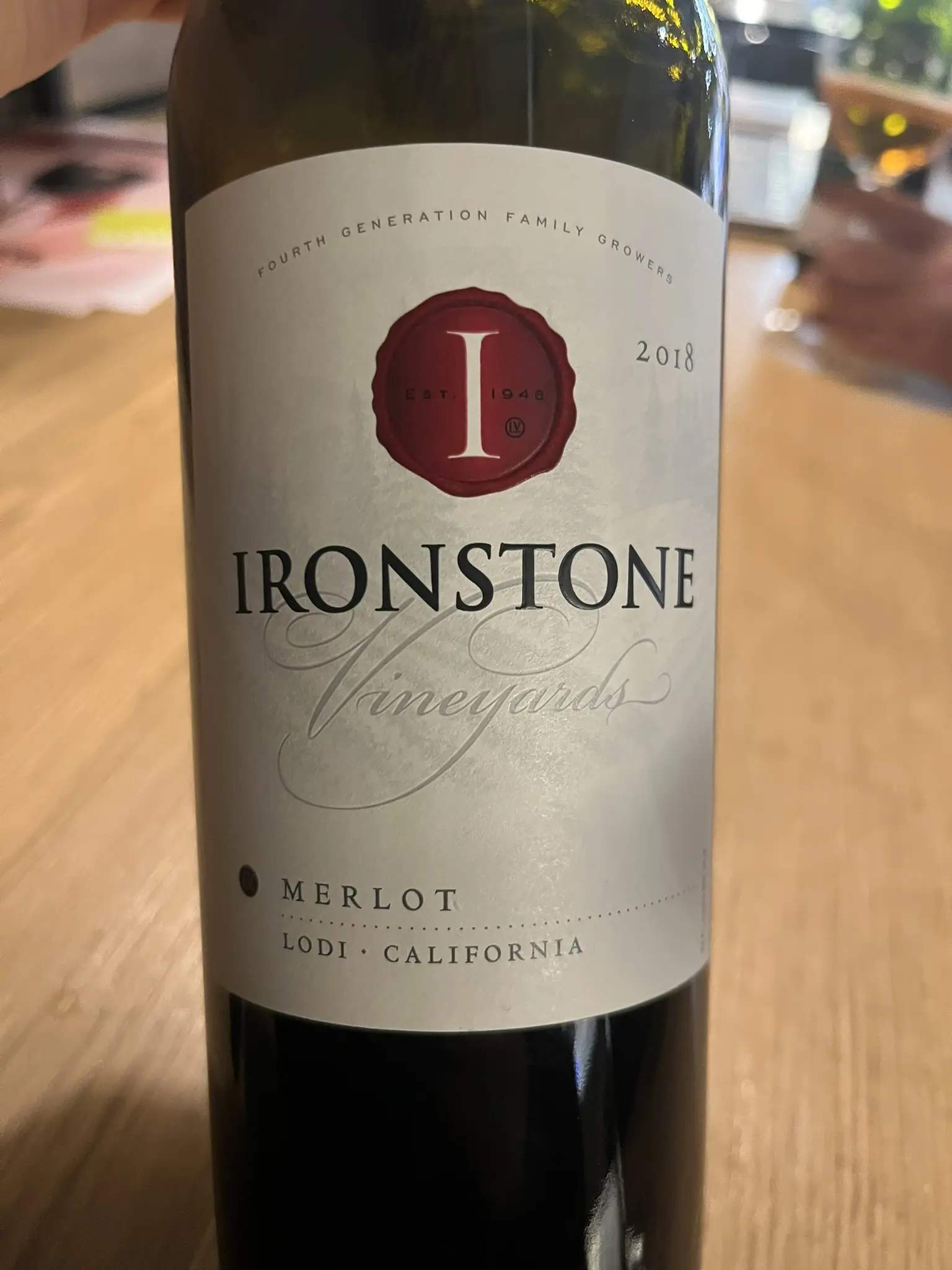 Ironstone Merlot 2018